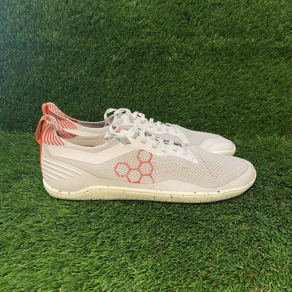 Vivobarefoot Geo Racer Knit Moonstone Orange 12 EU45 Minimalist Barefoot Shoes
